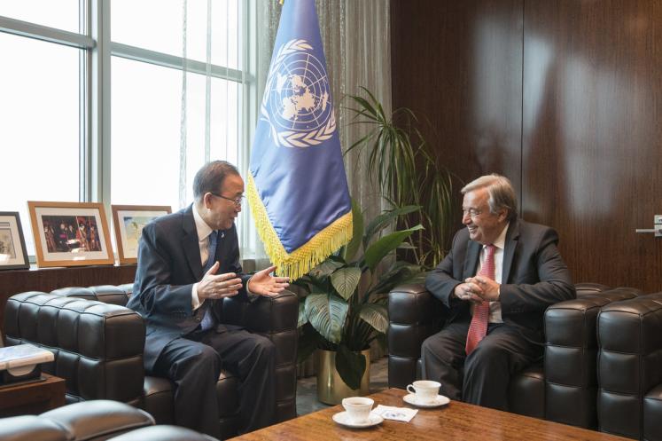 António Guterres appointed as new Secretary General